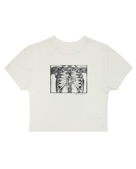 SCARLET II RIBCAGE BABY TEE