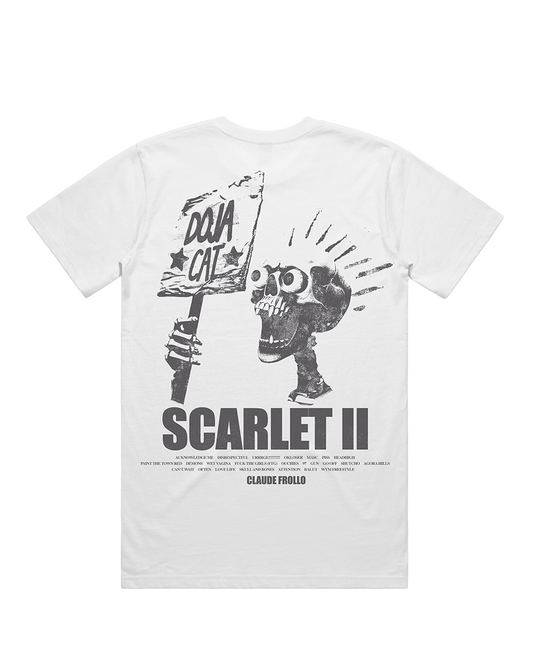 SCARLET II CLAUDE SKULL TEE